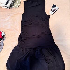 Elegant Black Mini Dress